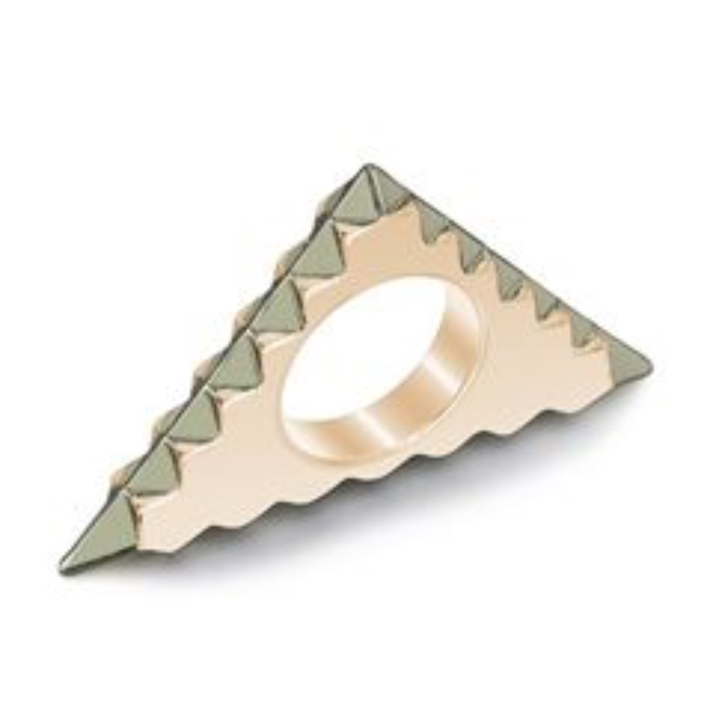 House of Harlow Triquetra Ring in Rose Gold